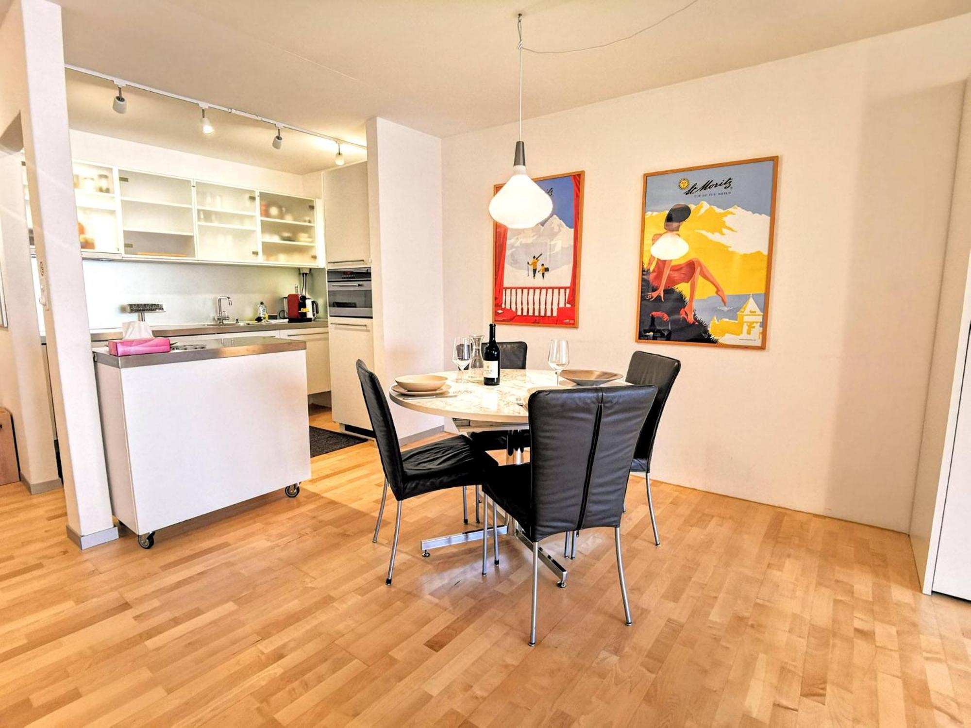 Ferienwohnung Sankt Moritz Spirit Piz Mezdi 15 Exterior foto