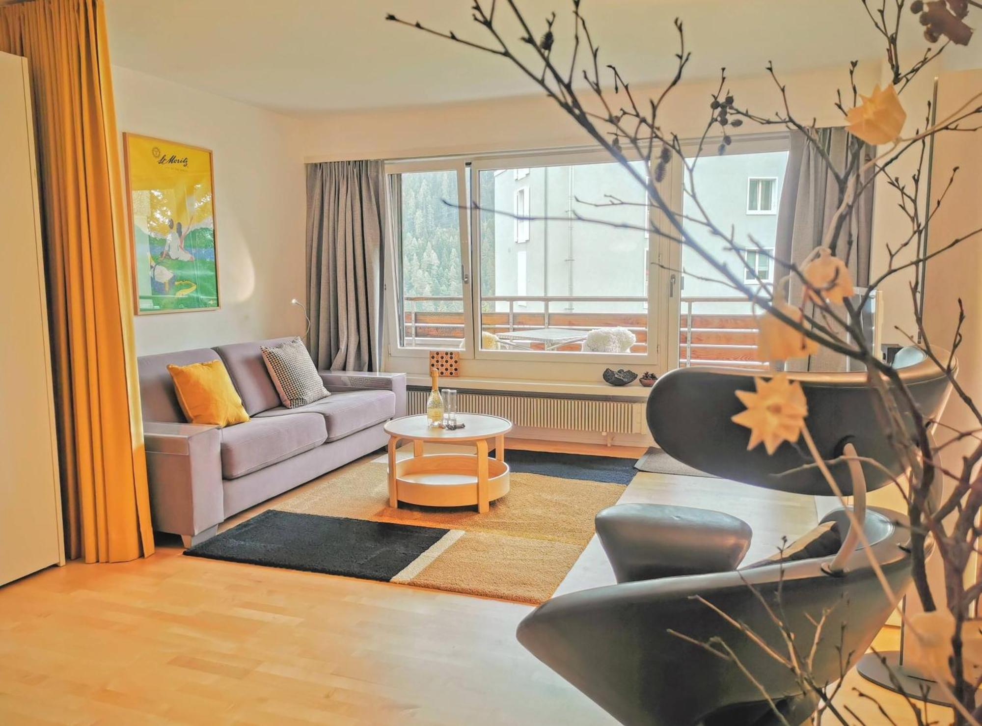 Ferienwohnung Sankt Moritz Spirit Piz Mezdi 15 Exterior foto